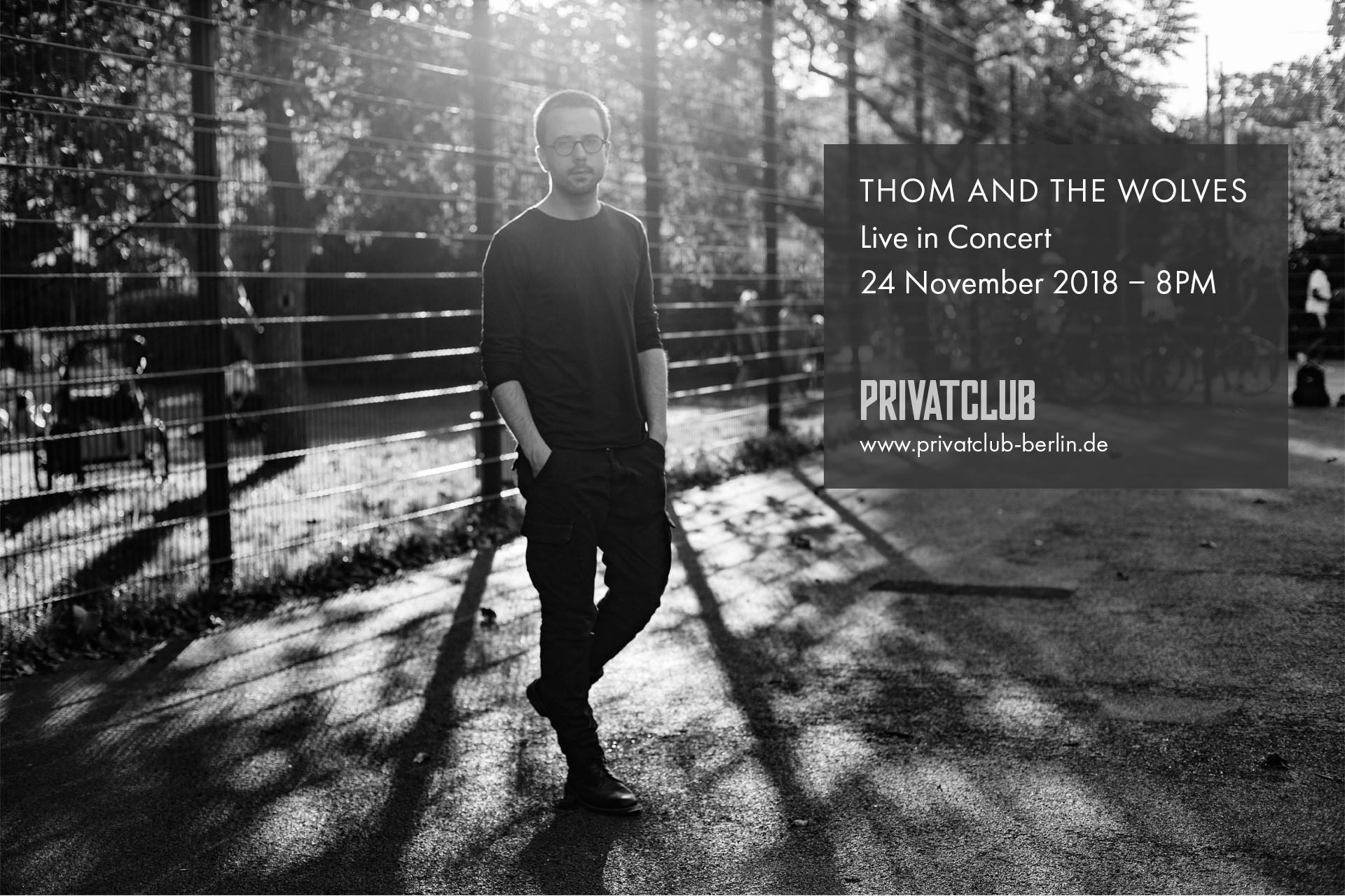 Thom And The Wolves im Privatclub